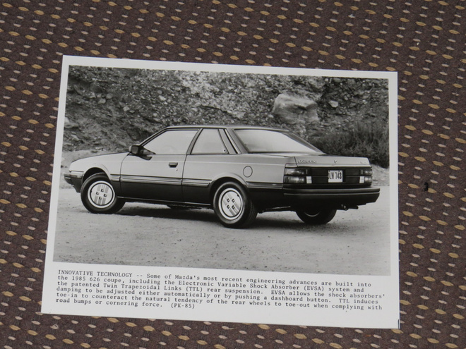 1985 Mazda 626 Coupe pressikuva - KUIN UUSI