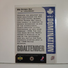 1997-98 Collector's Choice World Domination #W18 Patrick Roy - pikkukuva 2