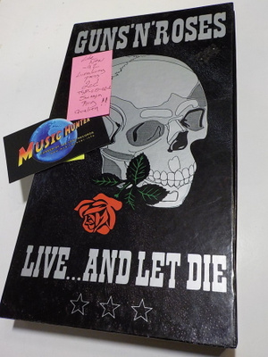 GUNS N' ROSES - LIVE... AND LET DIE 2CD BOKSI