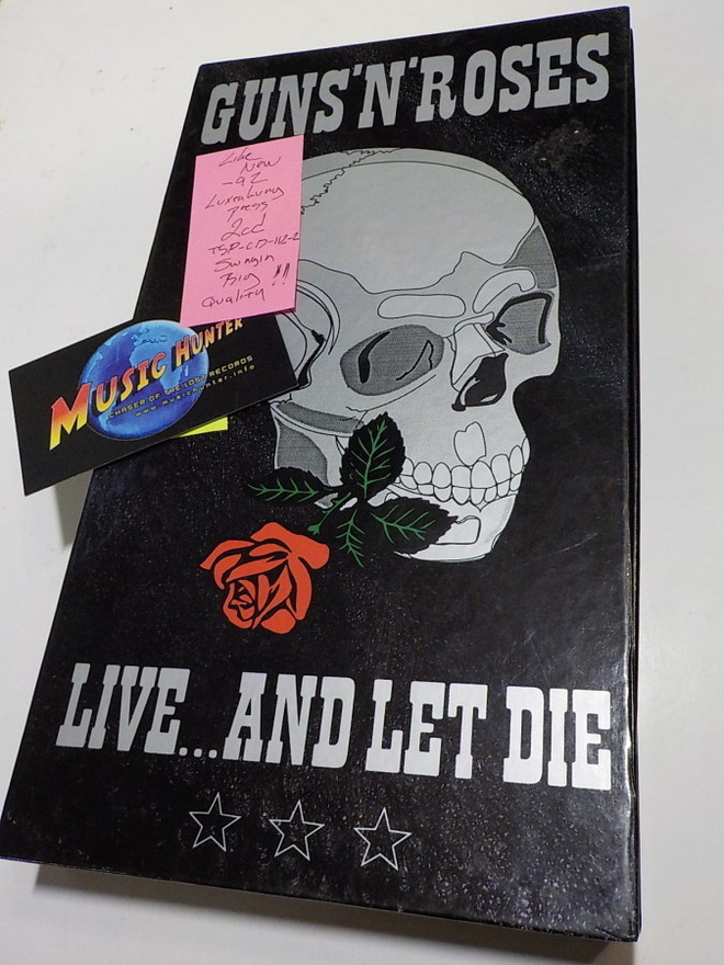 GUNS N' ROSES - LIVE... AND LET DIE 2CD BOKSI