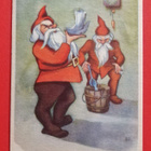 Vanha uudenvuoden kortti kulk. 1950 - pikkukuva 1