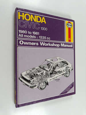 Alec J. Jones : Honda Civic 1300 1980 to 1981 all models ...