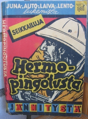 Rudyard Kipling: Hermopingotusta, Kirja-Könni. 197 s.
