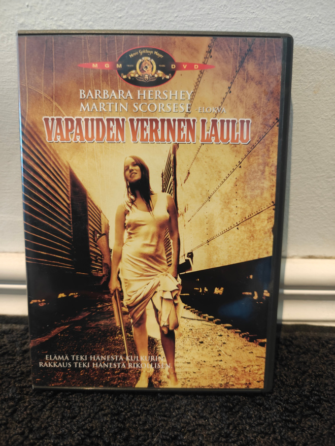 Vapauden verinen laulu - Boxcar Bertha (1972) DVD Suomijulk.