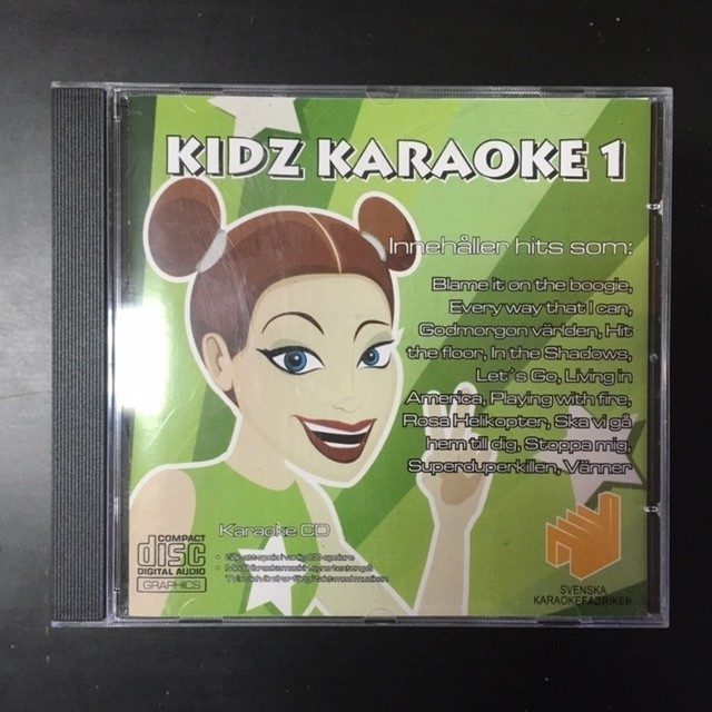 Svenska Karaokefabriken - Kidz karaoke 1 CD+G