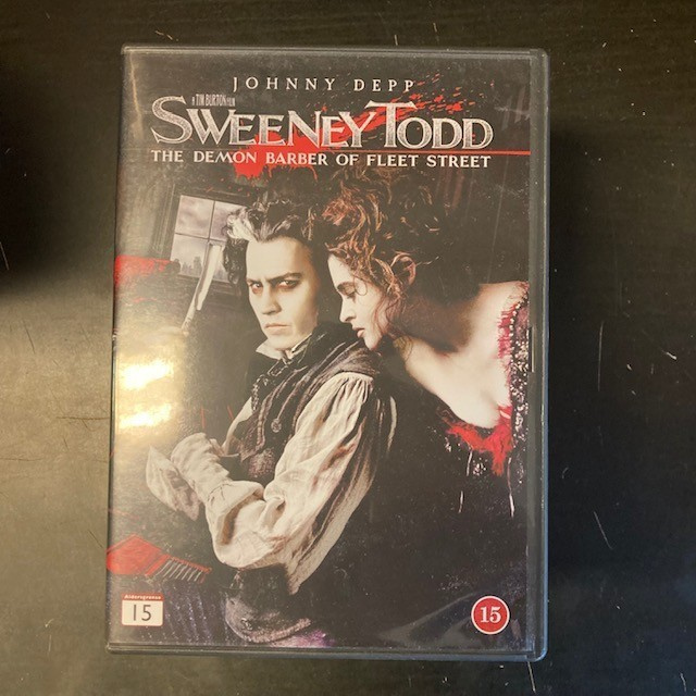 Sweeney Todd - Fleet Streetin paholaisparturi DVD