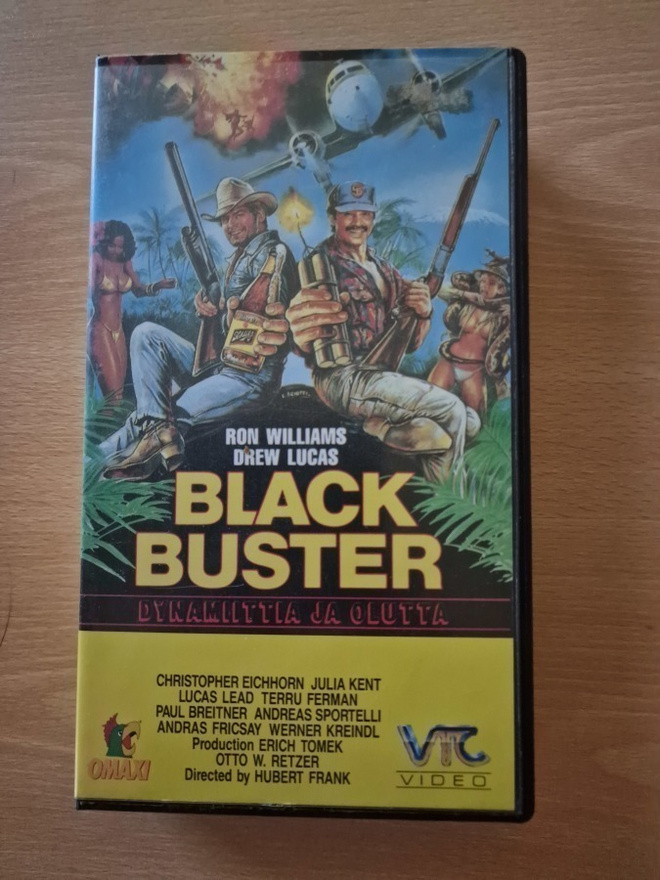 Black Buster - Dynamiittia ja olutta (1986) VHS