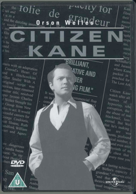 CITIZEN KANE – UK DVD 1941/2003 - ei suomitekstejä - R2 PAL