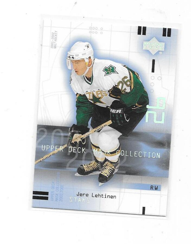 2001-02 UD Mask Collection #29 Jere Lehtinen Dallas Stars