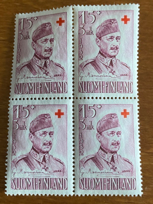 PR 1952 15MK+3MK NELIÖ**