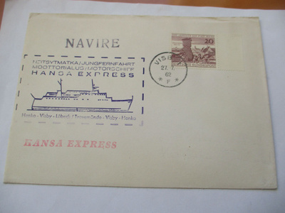 1962 Visby Hansa Express neitsytmatka