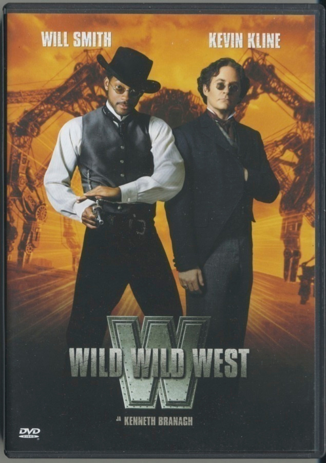 WILD WILD WEST – Suomi-DVD 1999/200? Will Smith, Kevin Kline