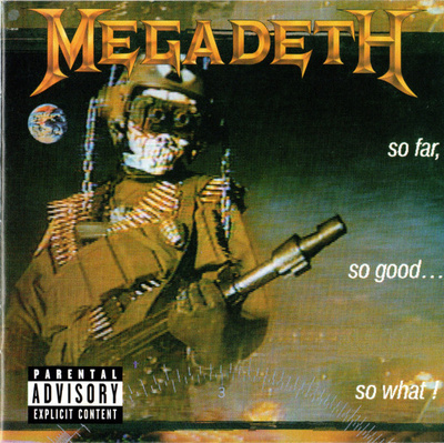 Megadeth - So Far, So Good...So What? (CD+4) NM!! Remastered