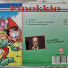PINOKKIO - äänikirja - CD [Mukana näyttelijä Vesa Vierikko] - pikkukuva 2