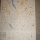 Pylkönmäki TIMPERSUNTTI Topografinen kartta 72x54cm - pikkukuva 1