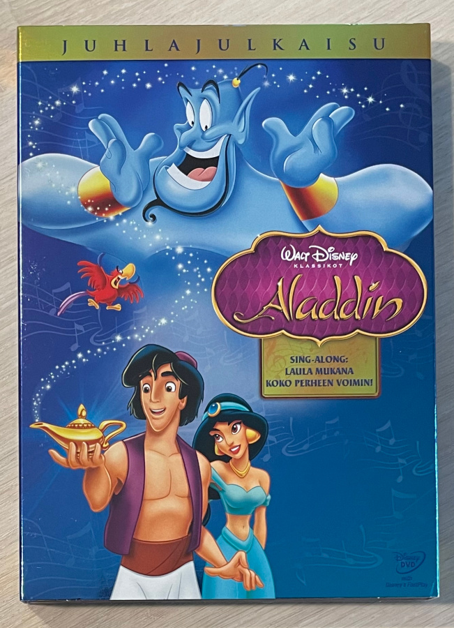 Walt Disney: ALADDIN - Juhlajulkaisu (1992) puhuttu suomeksi