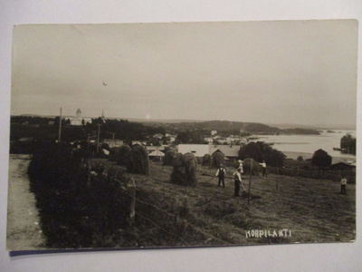 VANHA POSTIKORTTI - KORPILAHDESTA MÄNTSÄLÄÄN 1920 (AB9)