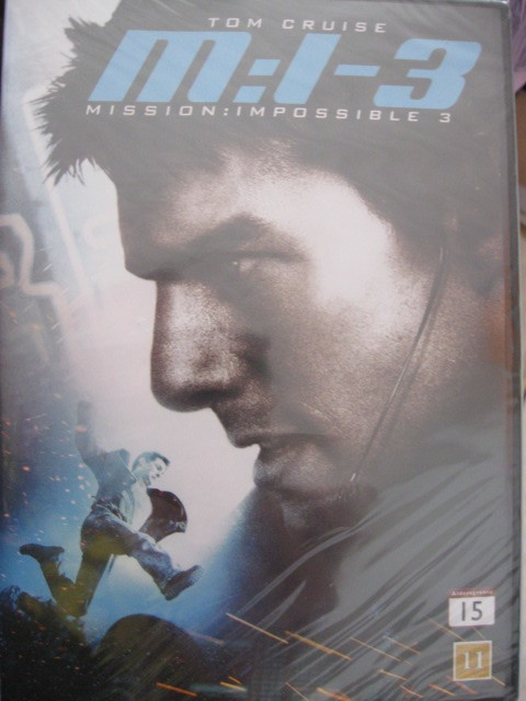 MISSION IMPOSSIBLE III / VAARALLINEN TEHTÄVÄ III DVD UUSI