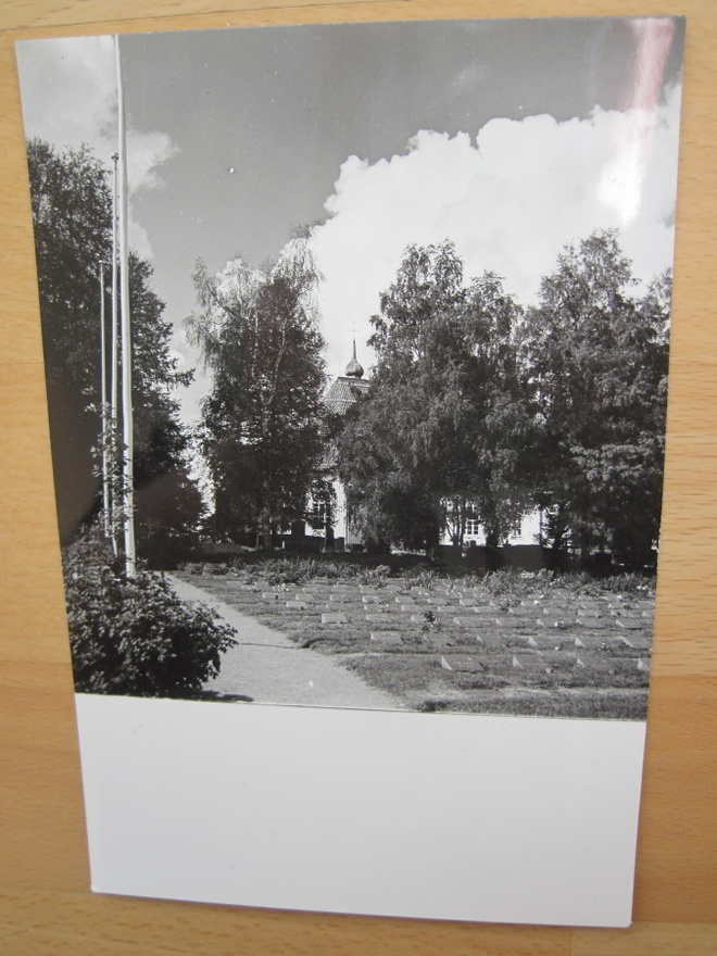 VANHA Valokuva Virrat Sankarihaudat 1940-l