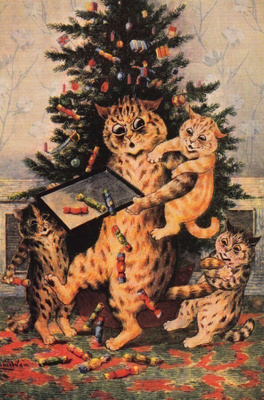Louis Wain: Joulun aika kissamaassa
