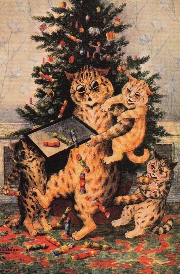 Louis Wain: Joulun aika kissamaassa
