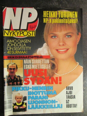 NYKYPOSTI LEHTI 2 / 1990 SISÄLLYSLUETTELO KUVA 2