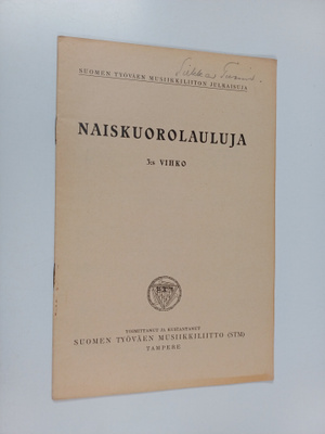 Naiskuorolauluja 3:s vihko