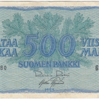500 Markkaa 1956 G-sarjaa, kl.4 - pikkukuva 1