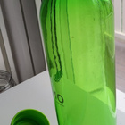 Juomapullo 60 cl vihreä, kovamuovia, pitävä korkki/kansi - pikkukuva 2