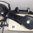 Ericsson Diavox mustavalkoinen pöytäpuhelin 1970 1980 - pikkukuva 4