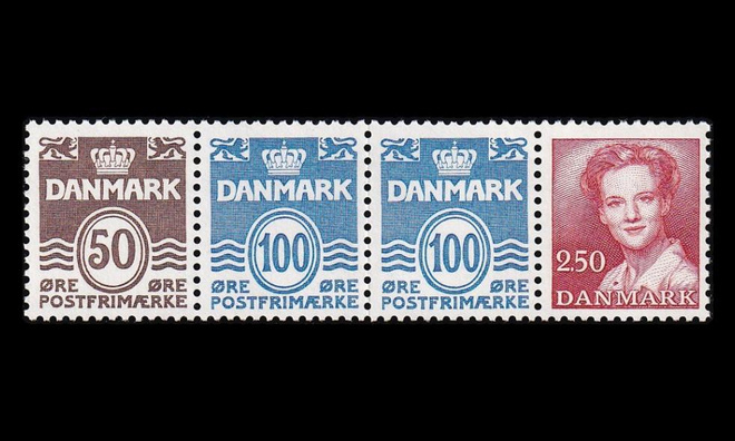 Tanska HB21 ** Vihkolehti (572, 774, 777) (1983)