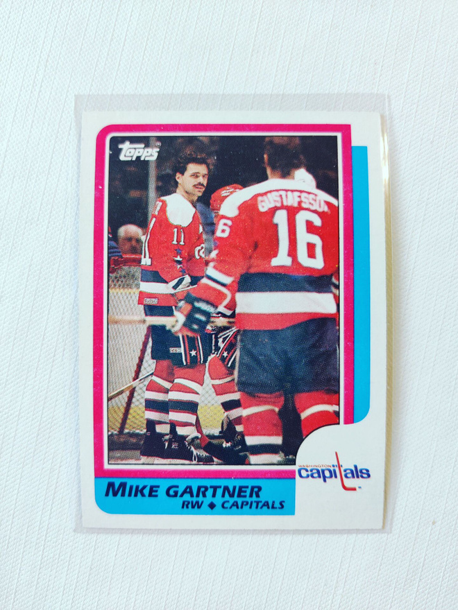 86-87 Topps - Mike Gartner