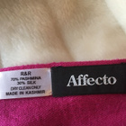 Affecto fuksia / harmaa pashmina kaulahuivi - pikkukuva 5