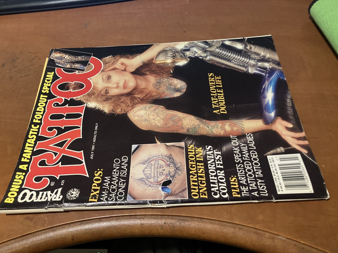 TATTOO MAGAZINE 7/1991