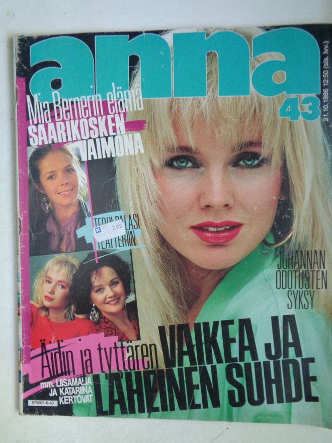 Anna lehti Nro 43/1986 (27.6)