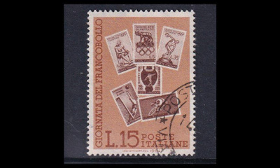 Italia 1173 o Postimerkin päivä (1964)