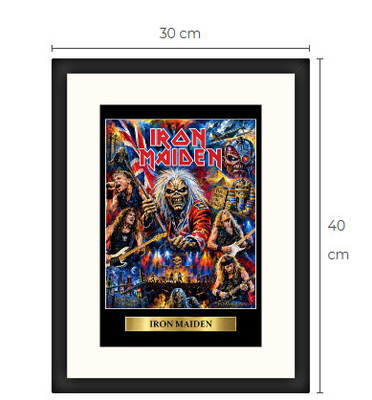 Uusi Iron Maiden art print Limited Edition