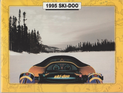 Ski-Doo - Esitelehti 1995 (35 sivuinen)