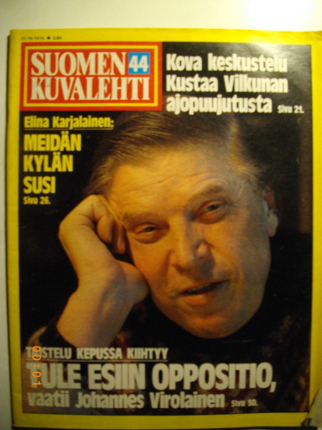Suomen Kuvalehti Nro 44/1975 (27.1)