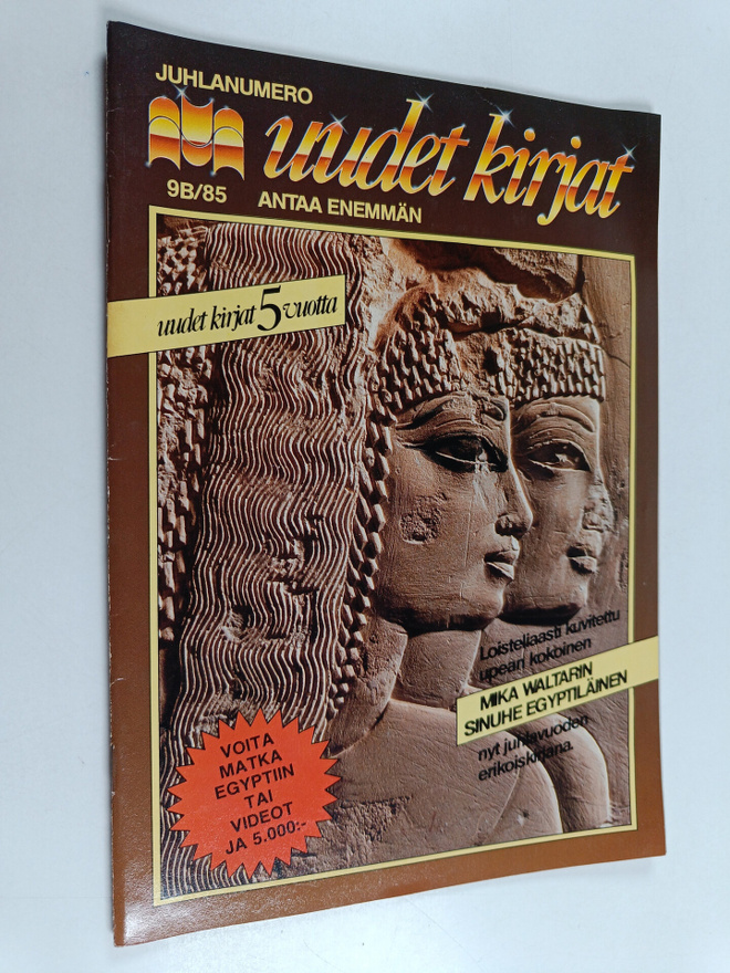Uudet kirjat kerholehti 9B/85 Juhlanumero