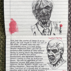 DAY OF THE DEAD NOTEPAD BOOKLET VIHKONEN - pikkukuva 4