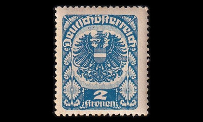 Itävalta 315yb ** Vaakuna 2 Kr harm.pap (1920)