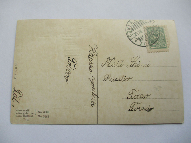 1916 Tornio paikallispainotuotekortti
