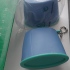 Tupperware avaimenperä sininen / vihreä jauhopurkki - pikkukuva 2