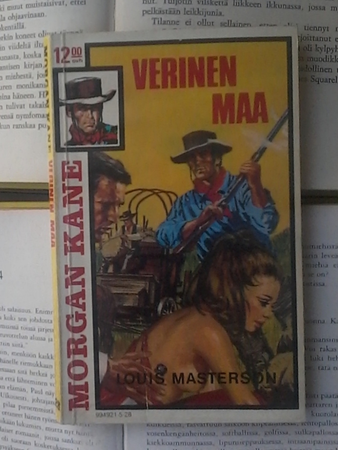 Louis Masterson - Morgan Kane 28: Verinen maa (nid.)