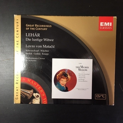 Lehar - Die Lustige Witwe (remastered) 2CD