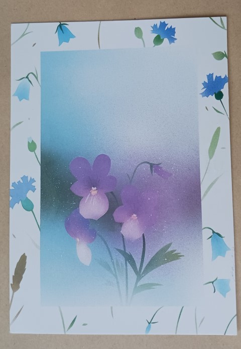 Jaana Aalto: Orvokkeja, muita kukkia, SPR ehiö p. 1997