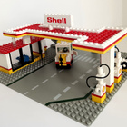 Lego town 6371 Shell huoltoasema vuodelta 1983 - pikkukuva 2