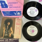 9 X 7" JOHNNY LEE MICHAELS ( REVENGE,ANDROIDS) PS 9 XSINGLET - pikkukuva 2