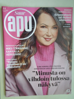 Apu lehti Nro 44/2022 (28.7)